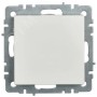 BRITE Выключатель 1-клашивный самовозвратный 10А ВС10-1-4-БрБ белый IEK