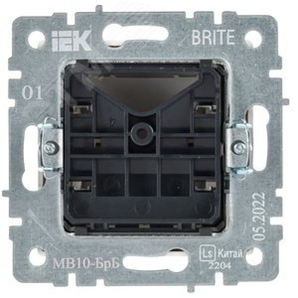 BRITE Вывод кабеля МВ10-БрБ белый IEK