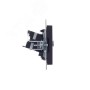 BRITE Розетка двойная TV+RJ45 кат.5E РТВ/РК12-БрЧ черный IEK