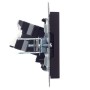 BRITE Розетка компьютерная RJ45 кат.5E РК10-БрЧ черный IEK