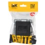 BRITE Розетка двойная RJ11+RJ45 кат.5E РК/Т12-БрЧ черный IEK