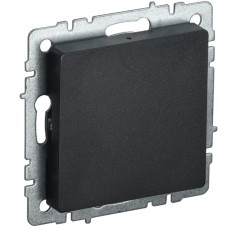 BRITE Заглушка с суппортом МЗ10-БрЧ черный IEK