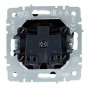 BRITE Розетка 1-местная без заземления без защитных шторок 10А РС10-1-0-БрЧ черный IEK