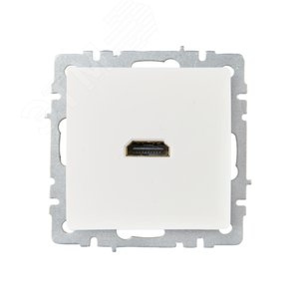 BRITE Розетка HDMI РHDMI-0-БрБ белый IEK