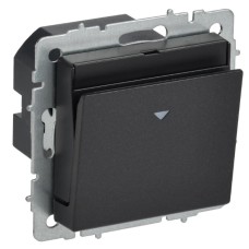 BRITE Выключатель карточный 30А ВС10-1-8-БрЧ черный IEK