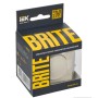 BRITE Светорегулятор поворотный-нажимной 600Вт СС10-1-0-БрКр бежевый IEK