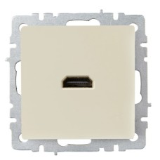 BRITE Розетка HDMI РHDMI-0-БрКр бежевый IEK
