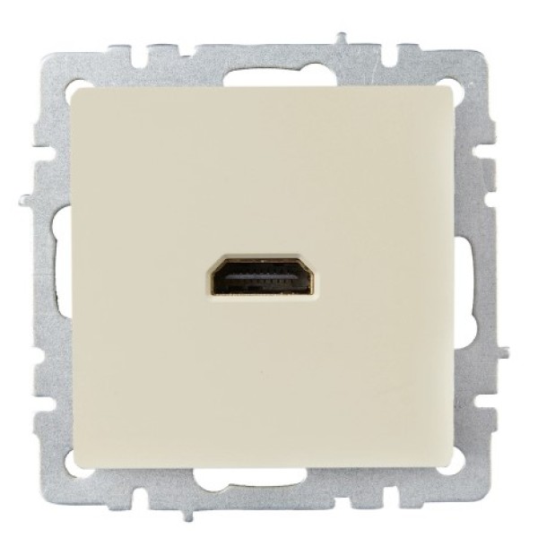 BRITE Розетка HDMI РHDMI-0-БрКр бежевый IEK