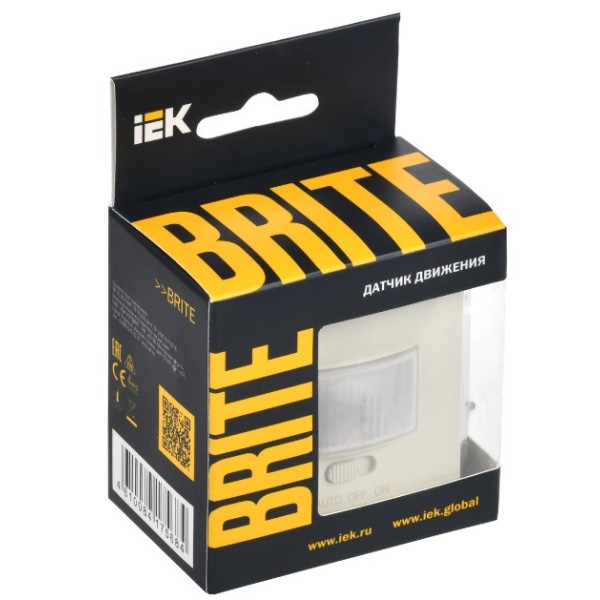 BRITE Датчик движения ДС10-1-БрКр бежевый IEK