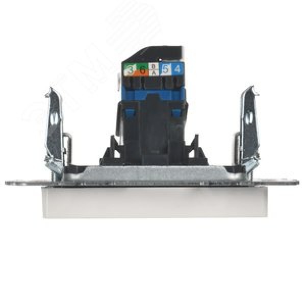 BRITE Розетка компьютерная RJ45 кат.6 РК11-БрБ белый IEK