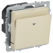 BRITE Выключатель карточный 30А ВС10-1-8-БрКр бежевый IEK