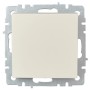 BRITE Выключатель 1-клавишный самовозвратный 10А ВС10-1-4-БрКр бежевый IEK
