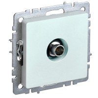 BRITE Розетка TV оконечная РТВ11-0-БрЖ жемчуг IEK