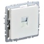 BRITE Розетка компьютерная RJ45 кат.5E РК10-БрЖ жемчуг IEK