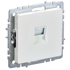 BRITE Розетка компьютерная RJ45 кат.6 РК11-БрЖ жемчуг IEK
