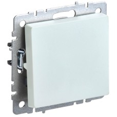 BRITE Выключатель 1-клавишный 10А ВС10-1-0-БрЖ жемчуг IEK