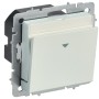 BRITE Выключатель карточный 30А ВС10-1-8-БрЖ жемчуг IEK