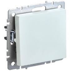 BRITE Выключатель 1-клавишный перекрестный 10А ВС10-1-3-БрЖ жемчуг IEK