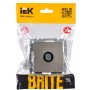 BRITE Розетка TV проходная РТВ10-0-БрШ шампань IEK