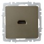BRITE Розетка HDMI РHDMI-0-БрШ шампань IEK