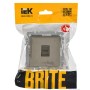 BRITE Розетка компьютерная RJ45 кат.6 РК11-БрШ шампань IEK