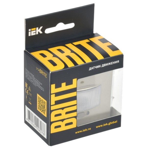 BRITE Датчик движения ДС10-1-БрШ шампань IEK