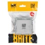 BRITE Розетка компьютерная RJ45 кат.6 РК11-БрА алюминий IEK