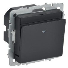 BRITE Выключатель карточный 30А ВС10-1-8-БрГ графит IEK