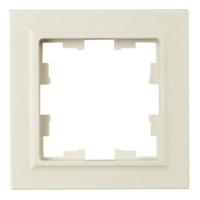 BRITE Рамка 1-местная IP44Р У-1-БрКр-44 бежевый IEK