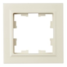 BRITE Рамка 1-местная IP44Р У-1-БрКр-44 бежевый IEK