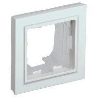 BRITE Рамка 1-местная IP44 РУ-1-БрЖ-44 жемчуг IEK