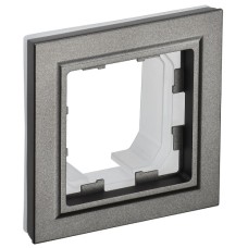 BRITE Рамка 1-местная IP44 РУ-1-БрТБ-44 темная бронза IEK