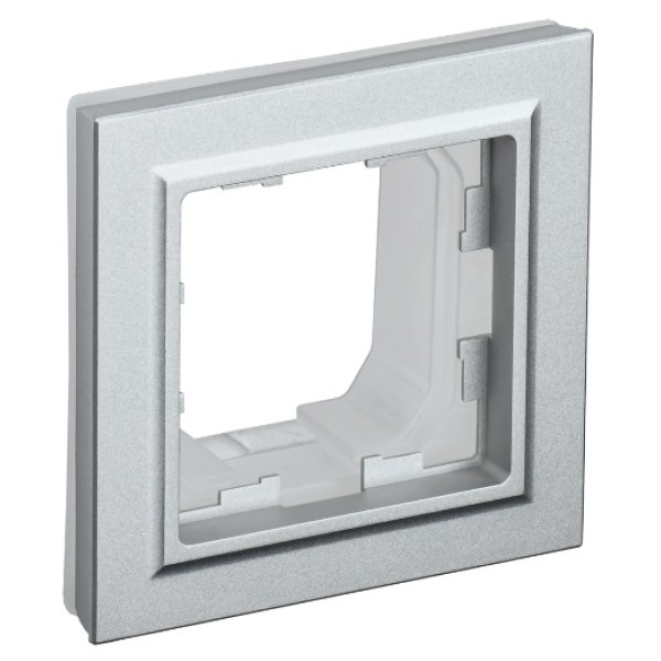 BRITE Рамка 1-местная IP44 РУ-1-БрА-44 алюминий IEK