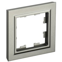 BRITE Рамка 1-местная РУ-1-БрШ шампань IEK