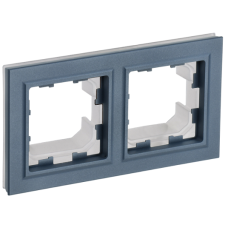 BRITE Рамка 2-местная IP44 РУ-2-БрМ-44 маренго IEK