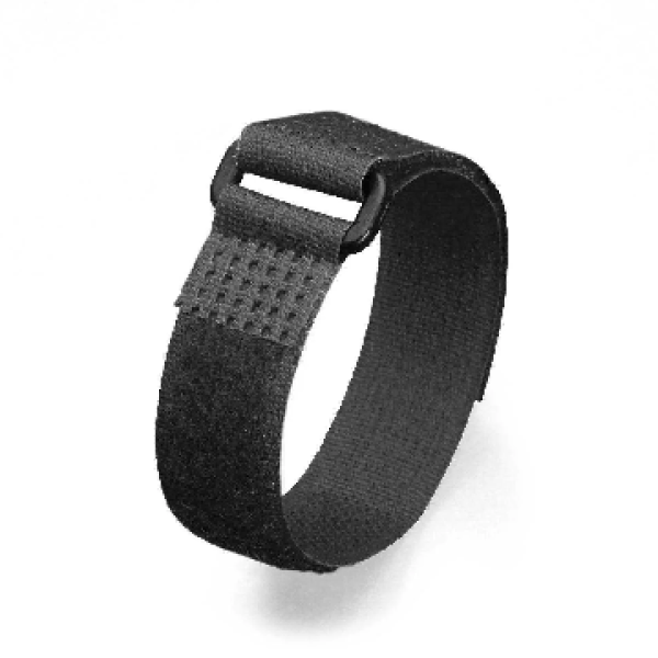 Стяжки велькро КСВ-П 25*450 (чер) (Fortisflex)