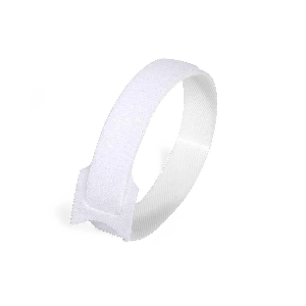 Стяжка-велькро КСВ 12*135 (бел) (Fortisflex)