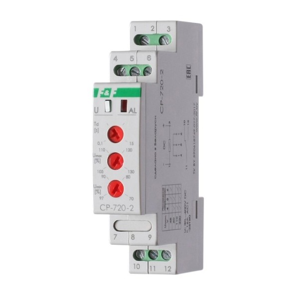 Реле напряжения CP-720-2 Евроавтоматика F&F