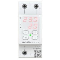 Реле напряжение с контролем тока Welrok VI-32 Red