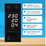 Реле напряжение с контролем тока Welrok VIP-63 bk