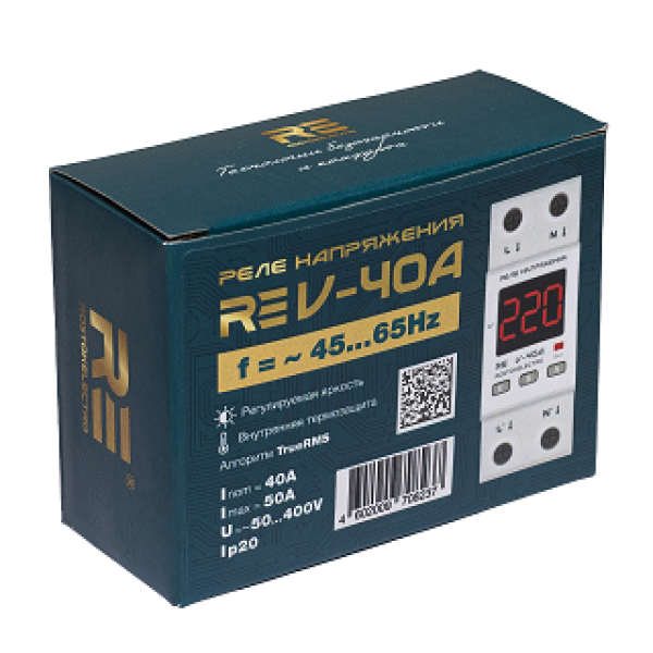 Реле напряжения RE V-40A