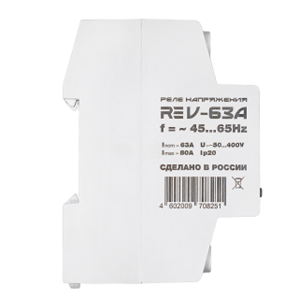 Реле напряжения RE V-63A
