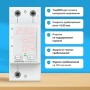 Реле напряжение с контролем тока Welrok VIP-63 Red