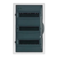 Щит встраив. ECO BOX 3x12M, N/PE 4x 2x16+7x10mm2, дымчатая пласт. дверь, белый RAL9003, 560x350x102mm, IP40