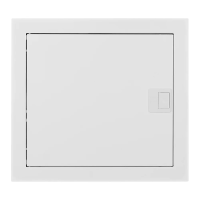 Щит встраив. MSF 1x12M, N/PE 2x 1x25+14x10mm2, мет. дверь, белый RAL9016, 329x358x94mm, IP30