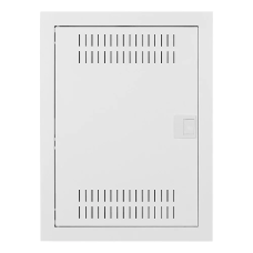 Щит встраив. MSF мультимед, TS35+1x МП перф.118x270mm, мет. дверь, белый RAL9016, 478x358x94mm, IP30