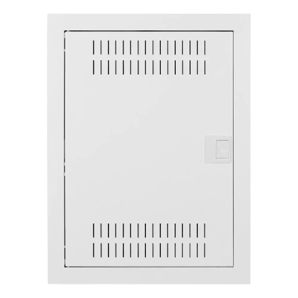 Щит встраив. MSF мультимед, TS35+1x МП перф.118x270mm, мет. дверь, белый RAL9016, 478x358x94mm, IP30