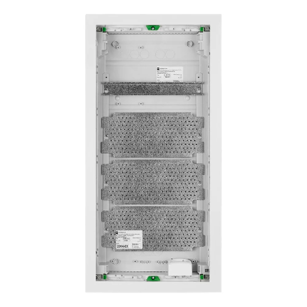 Щит встраив. MSF мультимед, TS35+3x МП перф.118x270mm, мет. дверь, белый RAL9016, 728x358x94mm, IP30