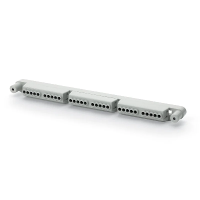 Колодка клеммная с креплением, 3x 5х10+5х16mm2, IP20, для щитов DOMINO на 16, 32, 48 и 64M