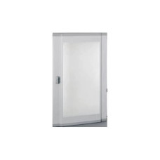 Дверь для щита XL3 160 на 3 ряда, профильная, прозрачное стекло